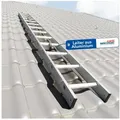 Weise Steigtechnik Vielzweckleiter Industrie-Qualität, Kaminkehrerleiter (15 Sprossen, 4,20), robuste & sichere Dachleiter für Schornsteinfeger einteilig | 420 cm