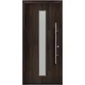 EcoStar Haustür Isopro Secur IPS 020S Eiche Dunkel 110 cm x 210 cm DIN R
