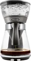 De'Longhi Filterkaffeemaschine Clessidra ICM 17210, 1,25l Kaffeekanne, Papierfilter, nach zertifiziertem ECBE Standard