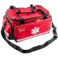 Teqler Notfalltasche Lüttich groß L, Nylon, ohne Füllung, rot, 51 x 31 x 26cm
