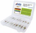 Pollin Widerstands Sortiment Kohleschicht 400 Stk., 0,25 W, 5% CRS400SE24W025