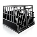 Juskys Aluminium Hundetransportbox