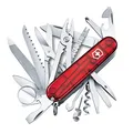 Victorinox Schweizer Taschenmesser Swiss Champ, Swiss Army Knife, Multitool, 33 Funktionen, Holzsäge, Metallsäge, Schere