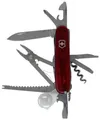 Victorinox SwissChamp 1.6795.T Schweizer Taschenmesser Anzahl Funktionen 33 Rot (transparent)