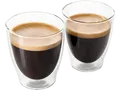 TCHIBO 2er Set - doppelwandige Caffè Crema Gläser Transparent Doppelwandiges, mundgeblasenes Borosilikatglas