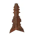 ESTEXO Dekosäule Rostsäule Ecksäule Gartendeko Edelrost Säule Rost Dekoration Deko 113 cm