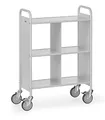 fetra 4872 Browagen, (B)810 x (T)385 mm, mit Trennwand, 4 Fächer