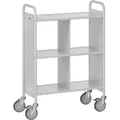 Fetra Transportgeräte Fetra Bürowagen Ladefläche 720 x 350 mm - grau -, 4872