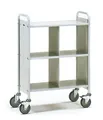 Bürowagen Aktenwagen Etagenwagen Ladefläche 720x350mm Tragkraft 150kg Fetra 4872