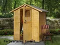 Weka Gartenhaus 317 Gr.1 natur 152 x 130 cm