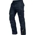Leibwächter Arbeitshose Bundhose Flexline mit Reflektoren für gute Sichtbarkeit blau|schwarz 52