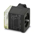Phoenix Contact SACC Ventilsteckverbinder DIN 43650 Buchse 3P+E / 230 V ac mit Lampe