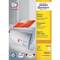 Avery Zweckform 3655 - Etiketten - weiß - 148 x 210 mm - 400 Etikett(en) (200 Bogen x 2) (3655-200)