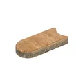 Diephaus Rasenmähkante, Beton, gefast, sandsteinfarben, 24x12x4 cm - beige