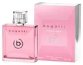 bugatti FORTUNA Parfüm Damen 60 ml I Fruchtiges Eau de Parfum Damen mit Statement-Glasflakon I Lebendige Kombination aus Mango, Pfirsich, Jasmin, Moschus & Sandelholz I Selbstbewusstes Parfüm Frauen