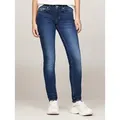 Tommy Jeans Skinny-fit-Jeans SOPHIE LW SKN mit Waschung, Logo-Badge, Low Rise blau 25
