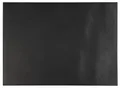 12er Tischset Platzset Platzdecke Kunstleder schwarz 45 x 32,5 cm