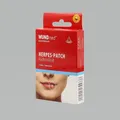 HERPES PATCH hydrokolloid 12 St Wundmed  Pflaster transparent  Verband  Lippen
