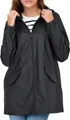 ONLY Damen Regenjacke Mulan mit verstellbarer Kapuze und Reißverschlusstaschen