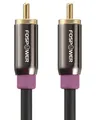Premium Mono Subwoofer Kabel3m Lang RCA Audiokabel Koax/1 Cinch x 1 Cinchkabe...