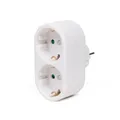 Doppelstecker Mehrfachstecker Duo Stecker 2-fach Multistecker Vertikal