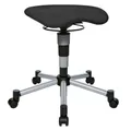 Drehhocker Body Balance 20 Hocker schwarz Arbeitshocker BAL27 Topstar