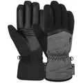Reusch Skihandschuhe Lenda R-TEX® XT mit wasserdichter und atmungsaktiver Funktion grau|schwarz 7,5