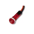 HIGHSIDER Motorrad Öl-Kontrollleuchte Rot Ø12 mm 12V (1 Stück)