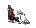 Ranqer Gaming-Stuhl Racing Simulator - Sim-Racing Cockpit - Rennsimulator, PU-Leder - verstellbarer Sitz - PC, PS & X-Box