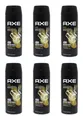 Axe Deospray Gold Deodorant Bodyspray , 6x150ml EAN8720181114519