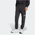 adidas Sportswear Sporthose ESSENTIALS LINEAR FRENCH TERRY aus Baumwolle, Polyester und Viskose, mit Kordelverschluss schwarz XL