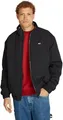 Tommy Jeans Herren Jacke Essential Padded Jacket mit Reißverschluss, Schwarz (Black), M