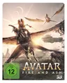 Avatar: Fire and Ash - Limitiertes Steelbook [3D Blu-ray + 2D Blu-ray + Bonus-Blu-ray]