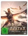 Avatar Fire and Ash Steelbook 3D Blu-ray 4 Discs Limited Edition 2026
