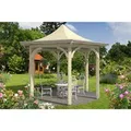 Skan Holz Pavillon Versailles Leimholz 418 cm x 360 cm Natur