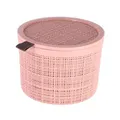 Curver Jute-Aufbewahrungskorb rund 2 l Rose Dawn | 2 Stk