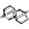 XPEDO MTB/Plattform Pedal FACEOFF 18 - schwarz/silber