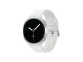 SAMSUNG Galaxy Watch 8 LTE 40 mm Smartwatch Kautschuk, 130-180 mm, Silver