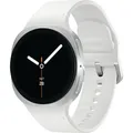 Samsung Galaxy Watch 8 LTE 40 mm Smartwatch Silver (130-180 mm) Kautschuk