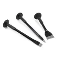 XPOtool Handmeißel Set 3tlg. Flachmeißel Spitzmeißel Breitmeißel Handschutz