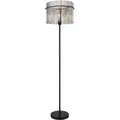 Globo Stehlampe Gorley Alu, Eisen, Stahl & Metall Schwarz