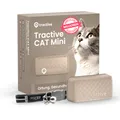 Tractive CAT Mini | GPS Halsband für Katzen | Braun | Generalüberholt