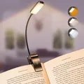 Leselampe Buch Klemme Buchlampe 3 Farbtemperatur Modi Stufenlose Helligkeit K...