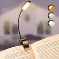 USB-Leselampe | 3-Farbeinstellung | Flexibel Klemmleuchte
