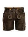 Maddox Damen Lederhose ZELLERSEE braun 34