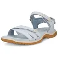 Ecco ECCO OFFROAD ROAM W Trekkingsandale, Outdoorschuh, Sommerschuh, Freizeitsandale, mit Klettverschlüssen blau 38 EU