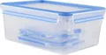Emsa Frischhaltedosen Set 5-teilig | Clip & Close | 0,15-3,70 L | luftdicht | BPA-frei | mikrowellengeeignet