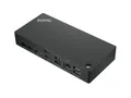 Lenovo 40AY0090IT laptop-dockingstation & portreplikator Kabelgebunden USB 3.2 Gen 1 (3.1 Gen 1) Type-C Schwarz (40AY0090IT)