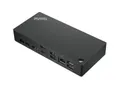 Lenovo 40AY0090IT, Kabelgebunden, USB 3.2 Gen 1 (3.1 Gen 1) Type-C, 10,100,1000 Mbit/s, Schwarz, 4K Ultra HD, 3840 x 2160 Pixel