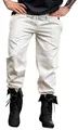 Leonardo Carbone® Hose Veit - Herren Hosen, Leichte Sommerhose Herren, Festival Outfit, Wikinger, Mittelalter Kleidung, LARP, Cosplay, Freizeithose Lang - 100% Baumwolle Natur M